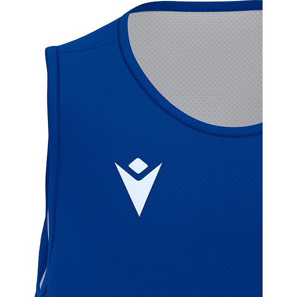 Macron X500 Maillot Réversible Hommes - Royal / Blanc