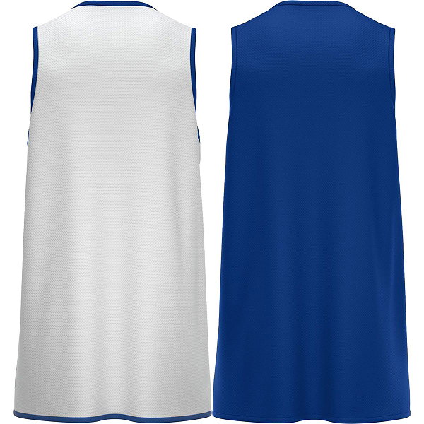 Macron X500 Maillot Réversible Hommes - Royal / Blanc