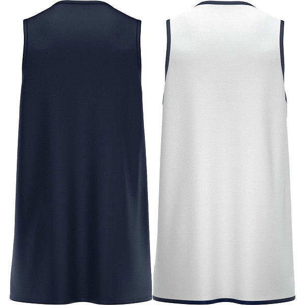 Macron X500 Maillot Réversible Hommes - Marine / Blanc