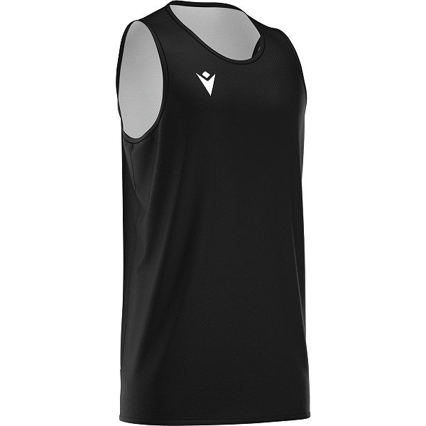 Macron X500 Maillot Réversible Hommes - Noir / Blanc