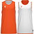 Macron X500 Maillot Réversible Hommes - Orange / Blanc