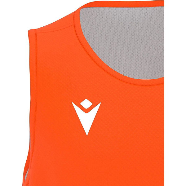 Macron X500 Maillot Réversible Hommes - Orange / Blanc