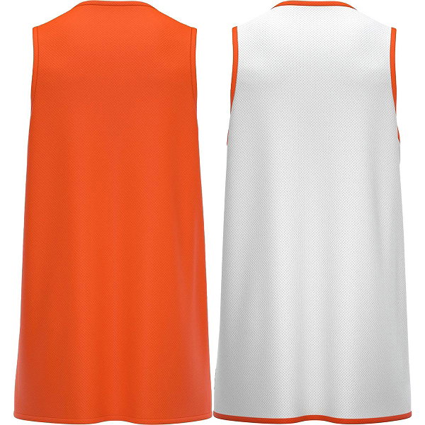 Macron X500 Maillot Réversible Hommes - Orange / Blanc