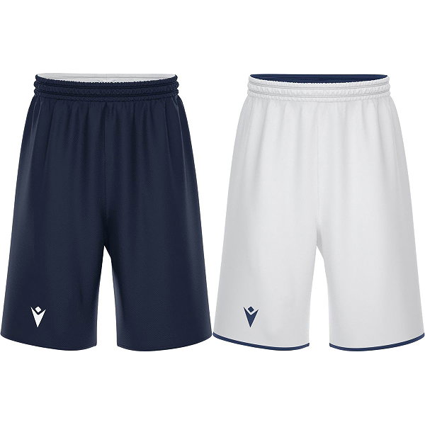 Macron X500 Short Réversible Enfants - Marine / Blanc