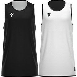Macron X500 Maillot Réversible Enfants - Noir / Blanc
