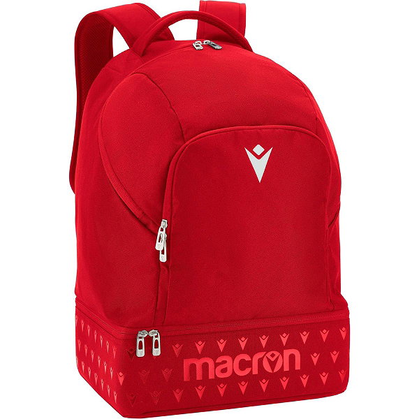 Macron Rookie Sac À Dos Multifonction Avec Compartiment Inférieur - Rouge