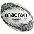 Macron Tempest (Size 4) Rugbyball - Schwarz