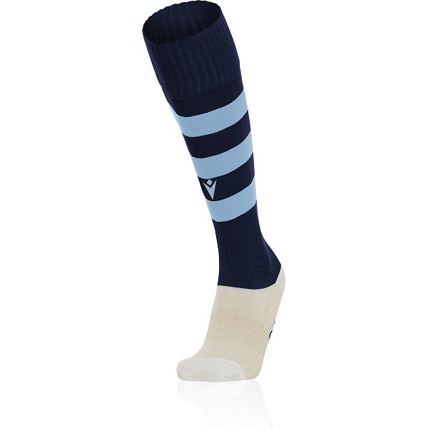 Macron Hoops Chaussettes De Football - Marine / Columbia