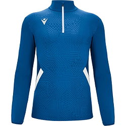 Macron Victory Fraser Ziptop Hommes - Royal / Blanc