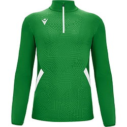 Macron Victory Fraser Ziptop Heren - Groen / Wit