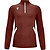 Macron Victory Fraser Ziptop Hommes - Bordeaux / Blanc