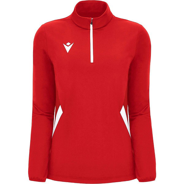 Macron Victory Maira Ziptop Femmes - Rouge / Blanc