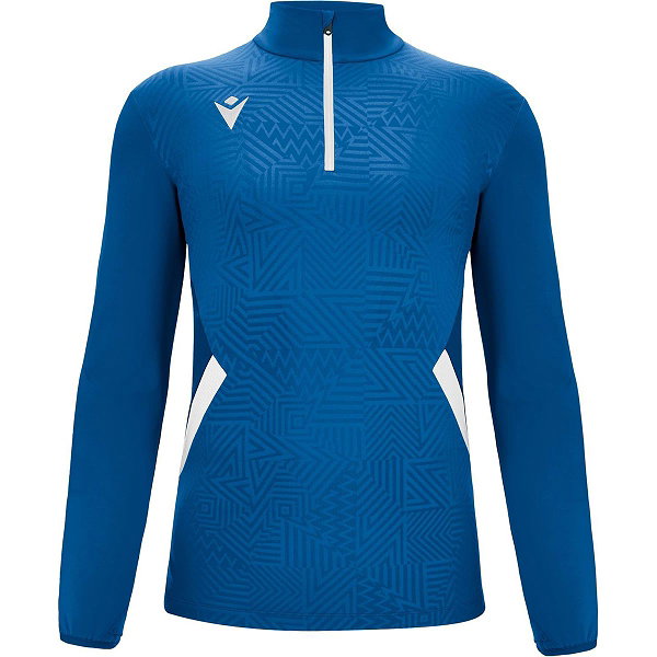 Macron Victory Fraser Ziptop Enfants - Royal / Blanc