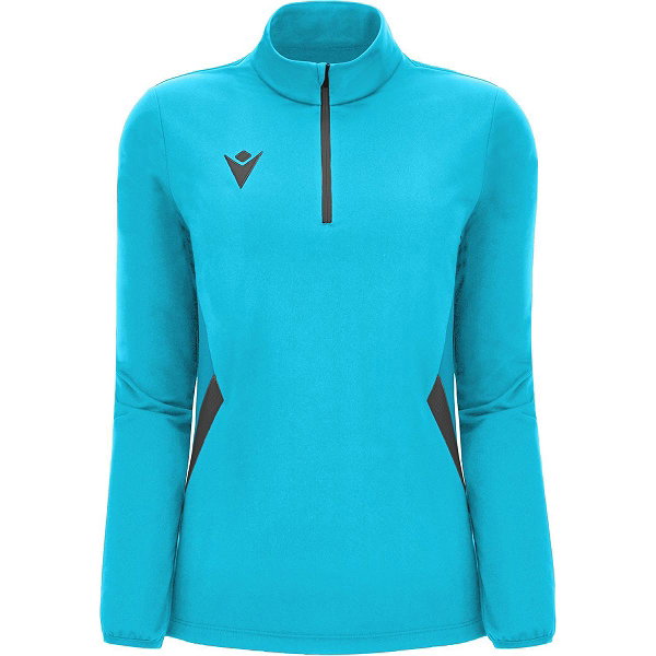Macron Victory Maira Ziptop Femmes - Neon Sky / Anthracite