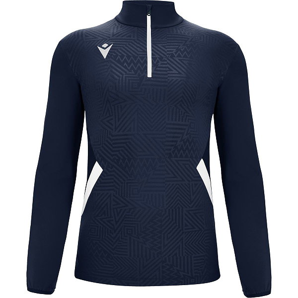 Macron Victory Fraser Ziptop Enfants - Marine / Blanc