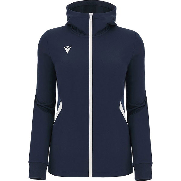 Macron Victory Bastet Sweat À Capuche Femmes - Navy / Blanc