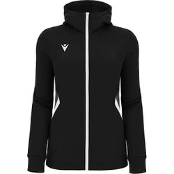 Macron Victory Bastet Sweat À Capuche Femmes - Noir / Blanc