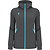Macron Victory Bastet Sweat À Capuche Femmes - Anthracite / Neon Sky