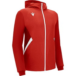 Macron Victory Tiamat Sweat À Capuche Hommes - Rouge / Blanc