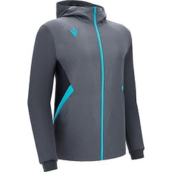 Macron Victory Tiamat Sweat À Capuche Hommes - Anthracite / Neon Sky