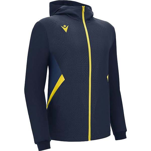 Macron Victory Tiamat Hoodie Kinderen - Navy / Geel