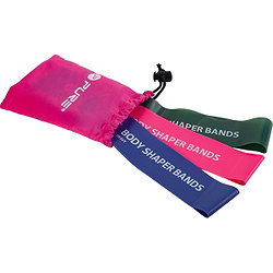 Pure2improve Body Shaper Trainingsbänder Damen - Grün / Rosa / Lila
