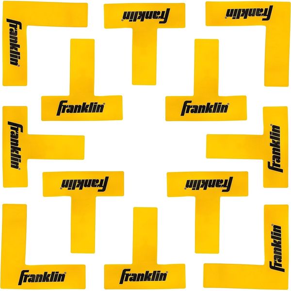 Franklin Pickleball-Feldmarkierung - Gelb