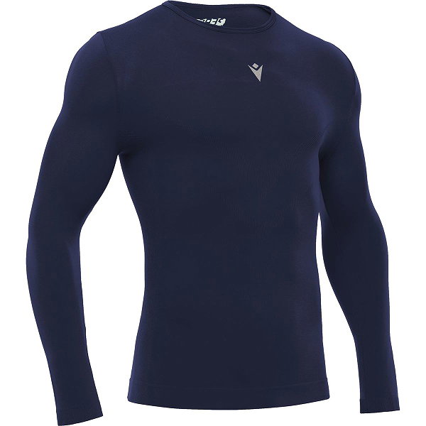 Macron Performance Maillot Manches Longues Hommes - Marine