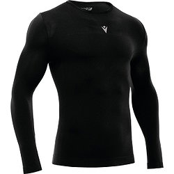 Macron Performance Trikot Langarm Herren - Schwarz