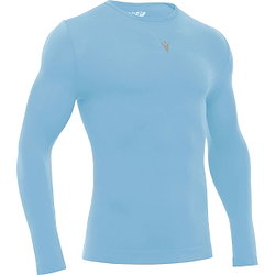 Voorvertoning: Macron Performance Shirt Lange Mouw Heren - Lichtblauw