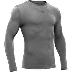 Macron Performance Shirt Lange Mouw Kinderen - Antraciet