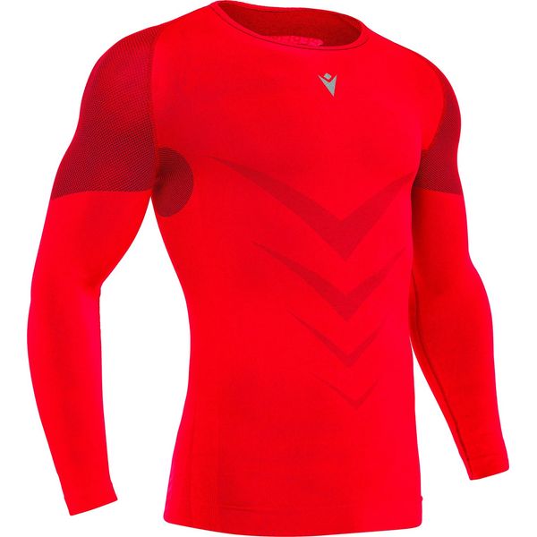 Macron Performance++ Maillot Manches Longues Hommes - Rouge