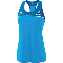 Erima Change Tanktop Dames - Curaçao / Wit