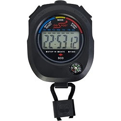 Teamswear School Stopwatch - Zwart