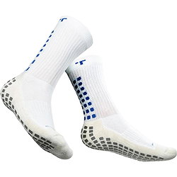 Trusox Mid-Calf Cushion Crew 3.0 Gripsokken - Wit / Royal