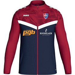 Jako Iconic Trainingsvest Polyester Kinderen - Marine / Chilirood