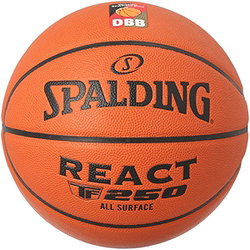Spalding Dbb React Tf-250 Composite Indoor/Outdoor (Size 7) Basketbal Heren - Oranje