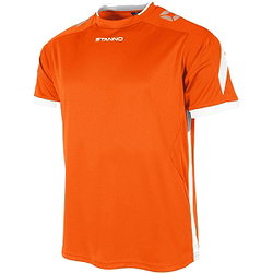 Stanno Drive Maillot Manches Courtes Enfants - Orange / Blanc