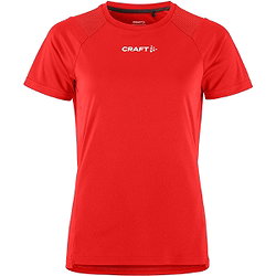Craft Rush 2.0 Running T-Shirt Dames - Rood
