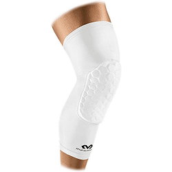 Mcdavid Tuf Hex Bein Sleeves Mit Hex Schutzpad Am Knie / Paar - Weiß