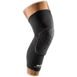 Mcdavid Tuf Hex Bein Sleeves Mit Hex Schutzpad Am Knie / Paar - Schwarz