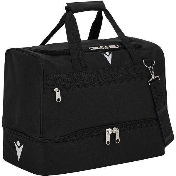 Macron Rocket Medium Sac De Sport Avec Compartiment Inférieur - Noir