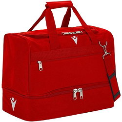 Macron Rocket Medium Sac De Sport Avec Compartiment Inférieur - Rouge