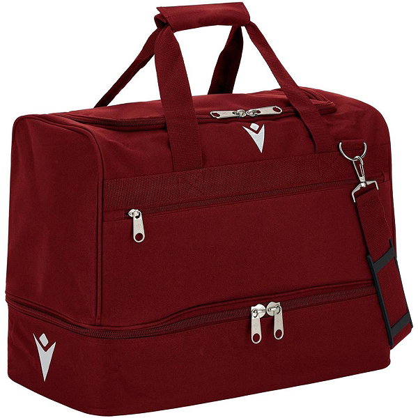 Macron Rocket Medium Sac De Sport Avec Compartiment Inférieur - Bordeaux