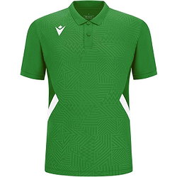 Macron Victory Rap Poloshirt Herren - Grün / Weiß