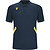 Macron Victory Rap Polo Hommes - Marine / Jaune