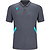 Macron Victory Rap Polo Hommes - Gris / Bleu