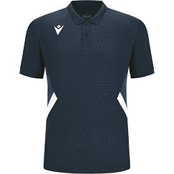Macron Victory Rap Polo Enfants - Marine / Blanc