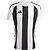 Adidas Striped 24 Maillot À Manches Courtes Hommes - Blanc / Noir