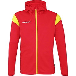 Uhlsport Squad 27 Sweat À Capuche Hommes - Rouge / Jaune